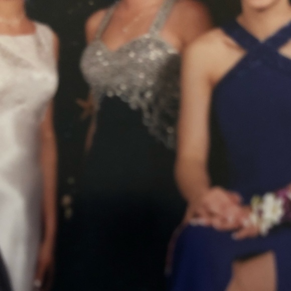 Navy blue sequin formal - Picture 8 of 8